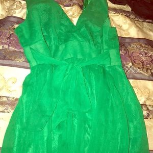 Green formal Dress